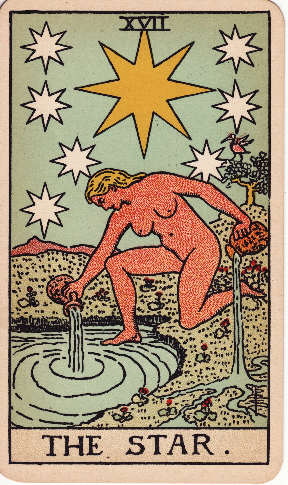 The Star tarot card