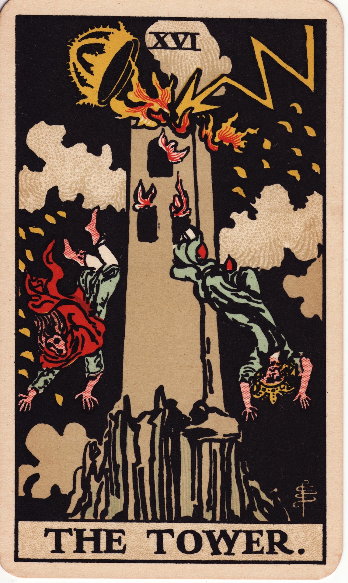 The Tower tarot card